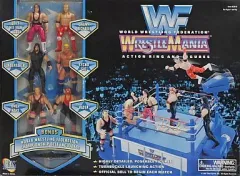 【中古】フィギュア WRESTLE MANIA-レッスルマニア- ACTION RING AND FIGURES