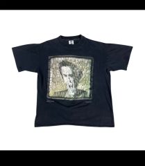 90s ピーターガブリエル ミュージックtシャツ USA製 ブラック L相当 