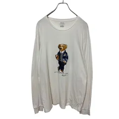 【POLO RALPH LAUREN】 Polo Bear Long Sleeve Tee ポロベア ロンT ラグビー プレッピー S-6471