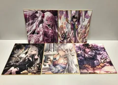 27. 神絵祭 翔 購入特典 複製サイン色紙 全5種 セット / てぃんくる カントク カカオ・ランタン ももこ ピロ水 ◆のサムネイル