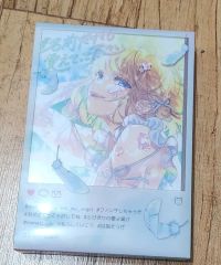 不知火フレア 新衣装記念2025 直筆サイン入りチェキ風ブロマイドカード