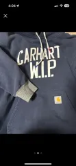 Carhartt カーハート WIP ネイビー フードTシャツ ヴィンテージのサムネイル