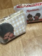 THE ALFEE アルフィー モンチッチ コラボ 刺繍ポーチ マシュマロ 缶