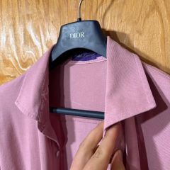 新品□ラルフローレン パープルレーベル【L】コットン ドレスシャツ