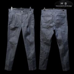 MB エムビー デニムスラックス デニッスラ スリム インディゴ 未使用品