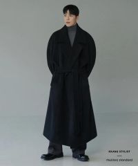 定価10万円・極美品】メゾンキツネ ロング タイロッケンコート - メルカリ