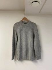 Isabelle 100%カシミヤ グレーセーター - メルカリ