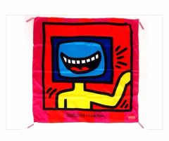 BIGBANG x Keith Haring 大判スカーフ BIGBANG x Keith Haring 大判スカーフ - メルカリ