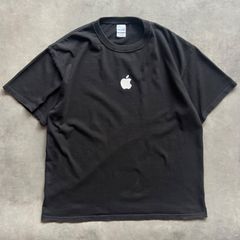 00s APPLE Tシャツ ロゴ アップル 白 XL 半袖シャツ プリント - メルカリ