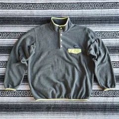 10s patagonia シンチラ スナップ-T グレー/イェロー