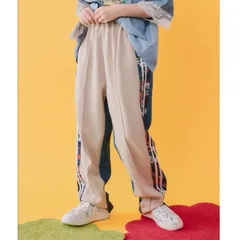Scolar サイドライン入り ジャージ×デニムパンツのサムネイル