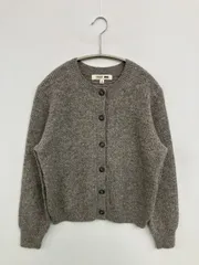 Comptoir des Cotonniers コントワーデコトニエ カーディガン/ボレロ M グレー ウール・ニット 無地 ミドル丈 長袖