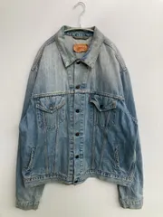 LEVI STRAUSS & CO. リーバイストラウスアンドカンパニー デニムジャケット XXL ブルー 無地 フードなし ボタン留め