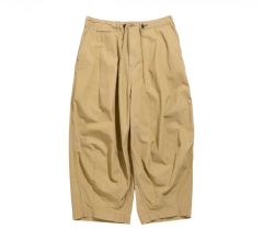 sage NATION BOX PLEAT TROUSER サンド - メルカリ