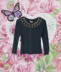 森ガール ヴィンテージ anna sui カーディガンのサムネイル