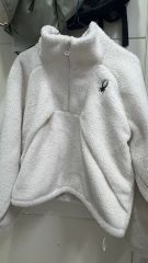 値下げ‼️SNIDEL ハーフジッププルオーバー グレー フリースジャケット 
