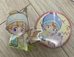 デジモン ダイバーシティ バッジ 25周年 お台場 缶バッジ　ヤマト デジモン ダイバーシティ バッジ 25周年 お台場 缶バッジ ヤマト