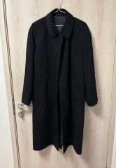 美品✨ロロピアーナ 黒 カシミヤ100% ロング ステンカラーコート