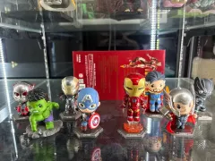 ポップマート MARVEL アベンジャーズ フィギュア 8種