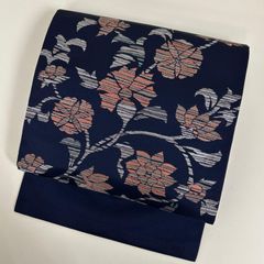 新品☆正絹】未使用！夏用！アンティーク紋紗！名古屋帯 - メルカリ
