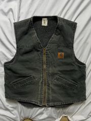 超レア】カーハート ダックベスト V13 MOS XL USA製 2003年 - メルカリ