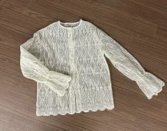 シースルーブラウス