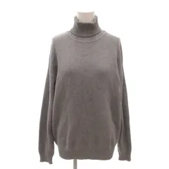 ユナイテッドアローズ A DAY IN THE LIFE UNITED ARROWS ニット セーター タートルネック カシミヤ混 長袖 M グレー /YJ ■GY12
