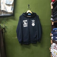 adidas COUGARS フード付きジャケット サイズ M 古着 - メルカリ