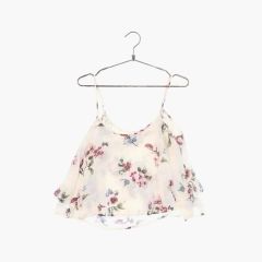 月末まで期間限定出品】 FETICO フロントカット ノースリーブトップ