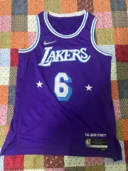 ナイキ NIKE レイカーズ Lakers 르브론 제임스 レブロン ジェームス SWINGMAN スウィングマン L