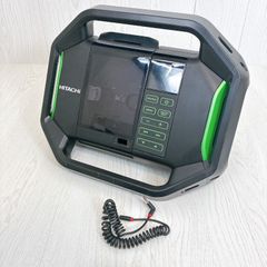 日立工機 HITACHI コードレスラジオ UR18DSDL 現場ラジオ - メルカリ