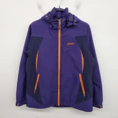 レディース 66サイズ asics アシックス ウィンドブレーカー 登山ウェア ジャケット