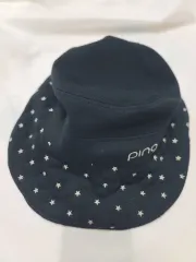 핑 PING バケットハット 帽子 ブラック 星 パターン ユニセックス サイズ