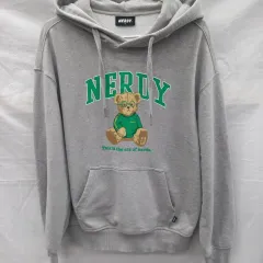 NERDY クマ ドール Tシャツ WHO グレー 95のサムネイル