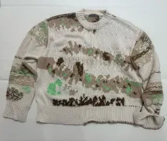 XL アンダースンベル デルラインインタルシア ニット (カモフラージュ ニット)のサムネイル
