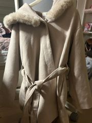 マッキントッシュ 大きいサイズ 46 ロング丈 ダッフルコート ウール