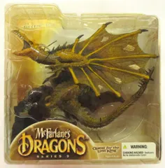 McFARLANE TOYS SERIES 3 / QUEST FOR THE LOST KING FIRE DRAGON CLAN 3