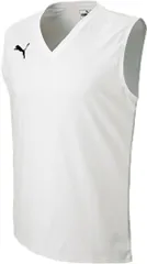 プーマ PUMA サッカー SLインナーシャツ メンズ 男性 トップス ノースリーブ スリーブレス ドライ 着替え 肌着 部活 クラブ活動 サークル ジム トレーニング フィットネス  655277 02 プーマ ホワイト