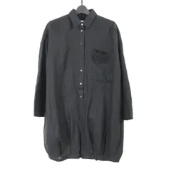 ENFOLD エンフォルド 24SS Soft Linen シャツロンパース / ソフトリネンオールインワン 36 300HS233-1930のサムネイル