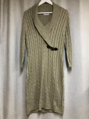 Calvin Klein ケーブル ニット ONE PIECE M