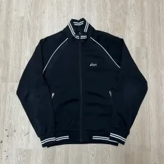 アシックス ロゴ トラックジャージ ジャケット M/95