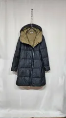 Jil Sander ジルサンダー 軽量 ダウンジャケット ロング丈 (ブラック)のサムネイル