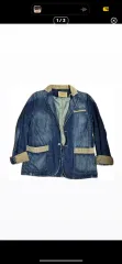 GUESS ゲス ヴィンテージ ウォッシュ デニム ジャケット レア実物のサムネイル