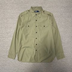 希少】ポロラルフローレン PERCY ワークシャツ XL 北マリアナ諸島製 