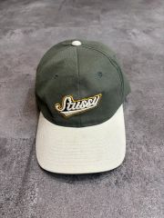 STUSSY オリーブグリーン ベースボールキャップ crown クラウン - メルカリ