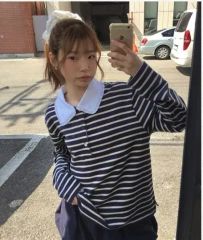 ゆっぴ着用 Bibiy. B. FRANCINE RUGBY TOP - メルカリ