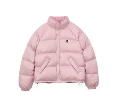 Lazy Oaf】激カワ♡ ネコ顔 ピンク パフジャケット Sサイズ - メルカリ