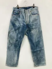 LEVI STRAUSS & CO. リーバイストラウスアンドカンパニー デニムパンツ W31 L32 ブルー フルレングス 無地 ブランドロゴ スタンダード ストレート レギュラー ヴィンテージ