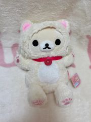タグ付美品】くたくた抱きぐるみ（「もっと♪のんびりネコ」テーマ