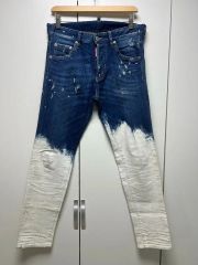 TK117 DSQUARED2 ペイント加工デニムパンツ - メルカリ